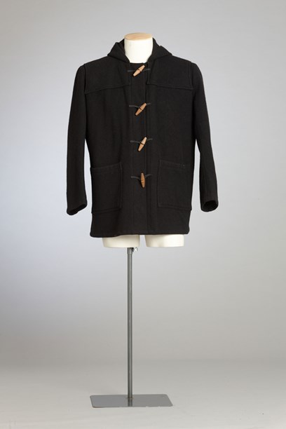Duffle coat with wood toggles - New Zealand Fashion Museum